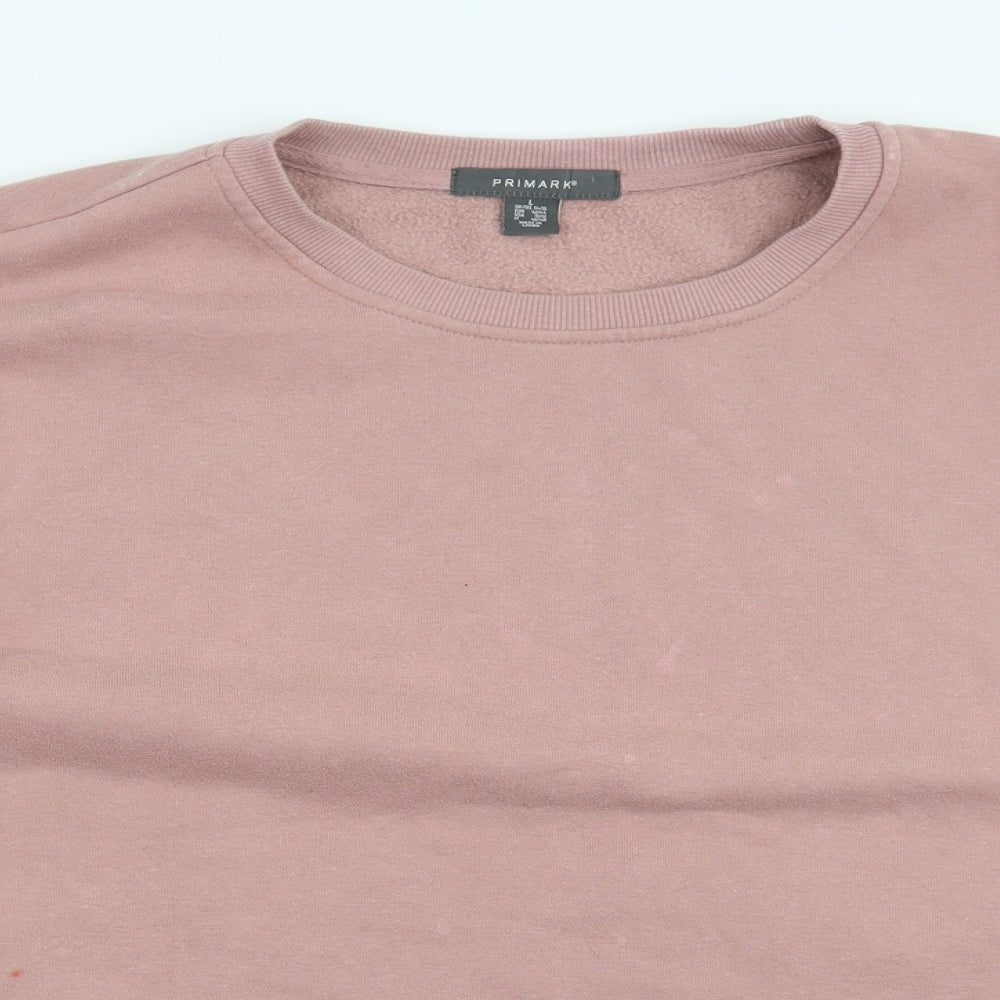 Primark Womens Pink   Pullover Jumper Size L