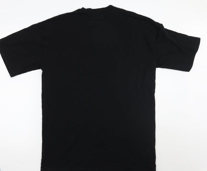 Womens UK Size 12 PRETTYLITTLETHING Black Basic T-Shirt