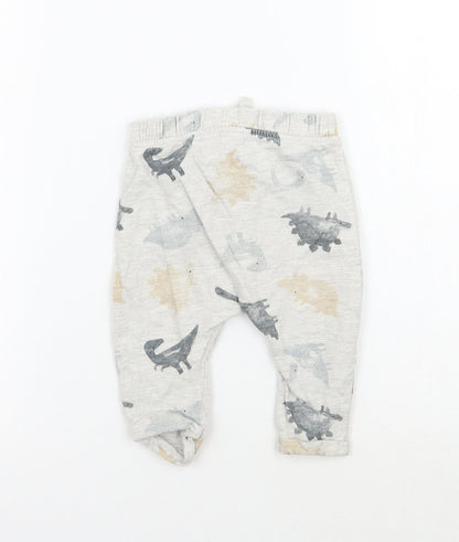 TU Baby Grey Geometric  Sweatpants Trousers Size 3-6 Months