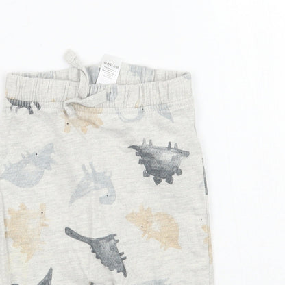 TU Baby Grey Geometric  Sweatpants Trousers Size 3-6 Months