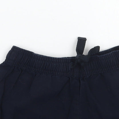 Marks and Spencer Girls Blue   Sweat Shorts Size 6-7 Years