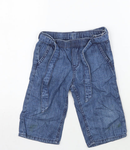&denim Boys Blue   Cropped Jeans Size 24 Months