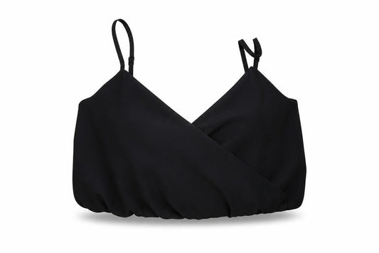 Miss Selfridge Womens Black   Cropped Tank Size 8