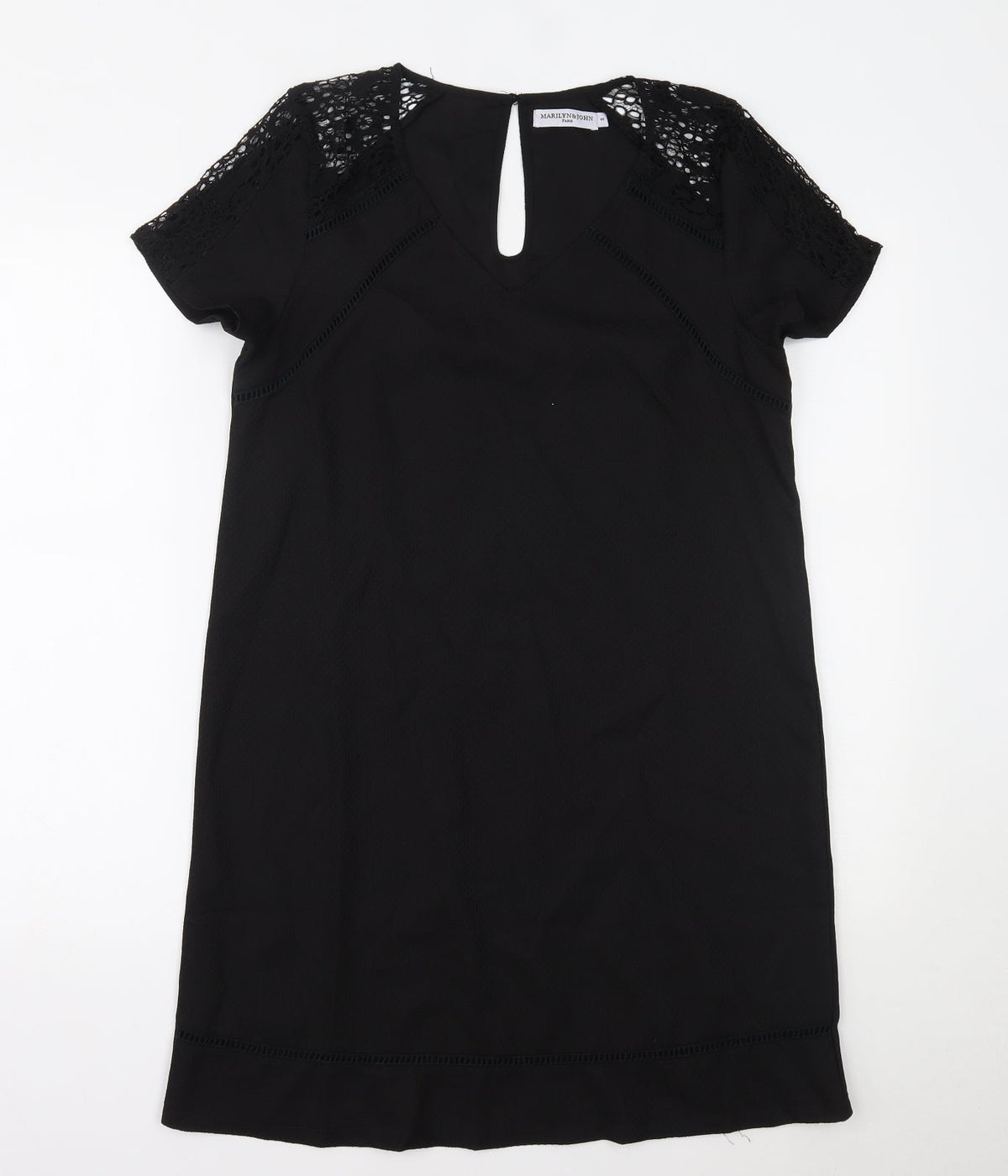 Additional front view of Marilyn&John women’s black a-line, size S