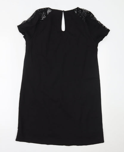 Back view of Marilyn&John women’s black a-line, size S