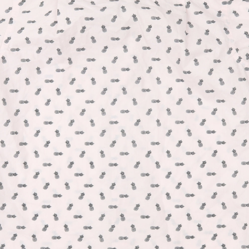 Primark Mens Pink    Button-Up Size XS
