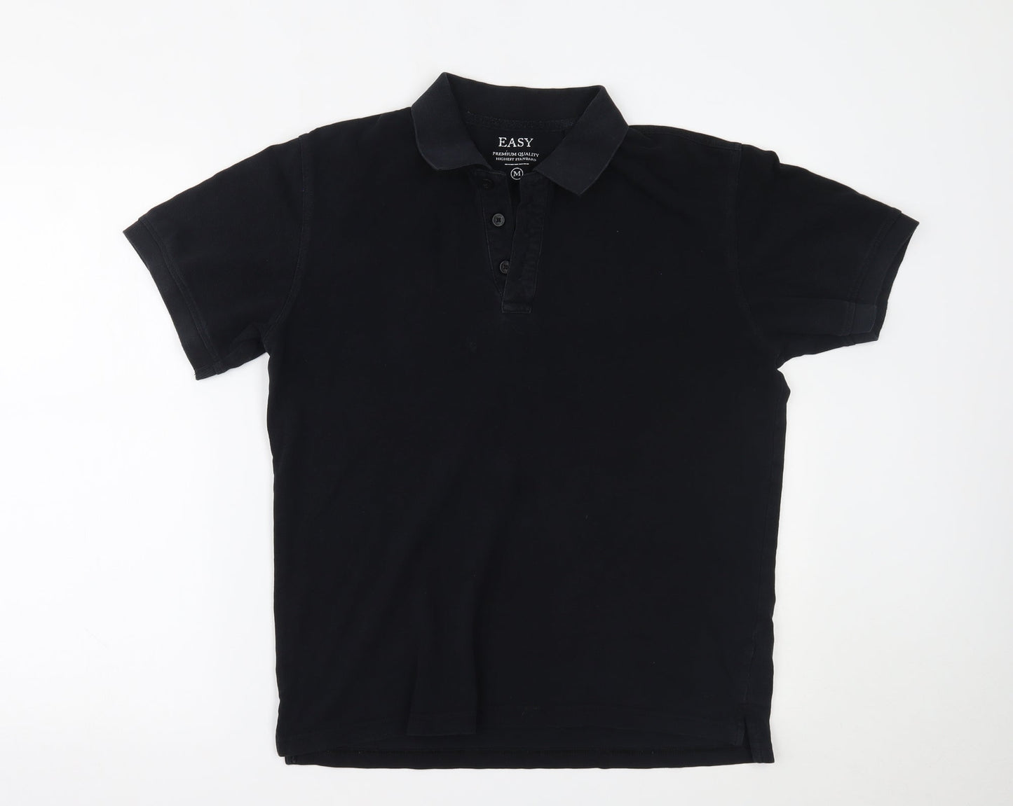 Easy Mens Blue    Polo Size M