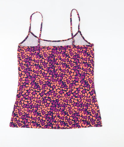 Papaya Womens Multicoloured Animal Print  Camisole Tank Size 14