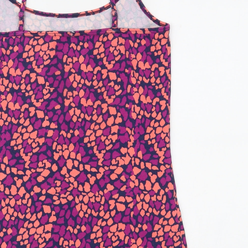 Papaya Womens Multicoloured Animal Print  Camisole Tank Size 14