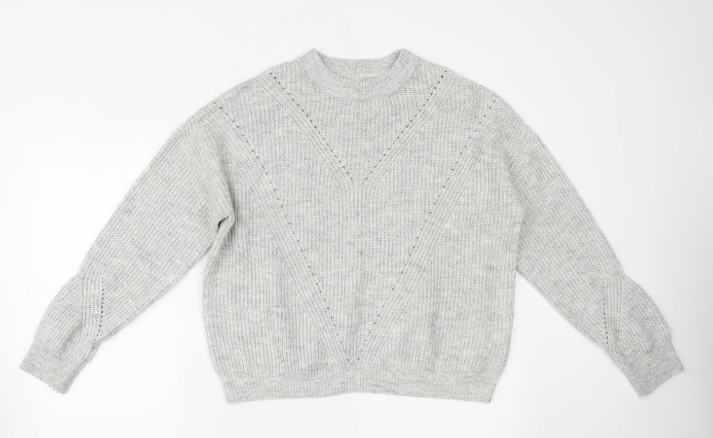 Primark Womens Grey   Pullover Jumper Size S