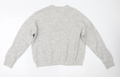 Primark Womens Grey   Pullover Jumper Size S