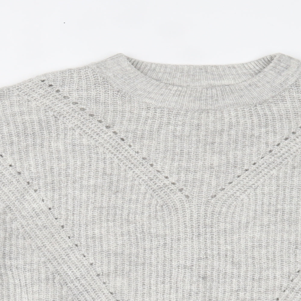 Primark Womens Grey   Pullover Jumper Size S