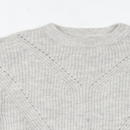Primark Womens Grey   Pullover Jumper Size S