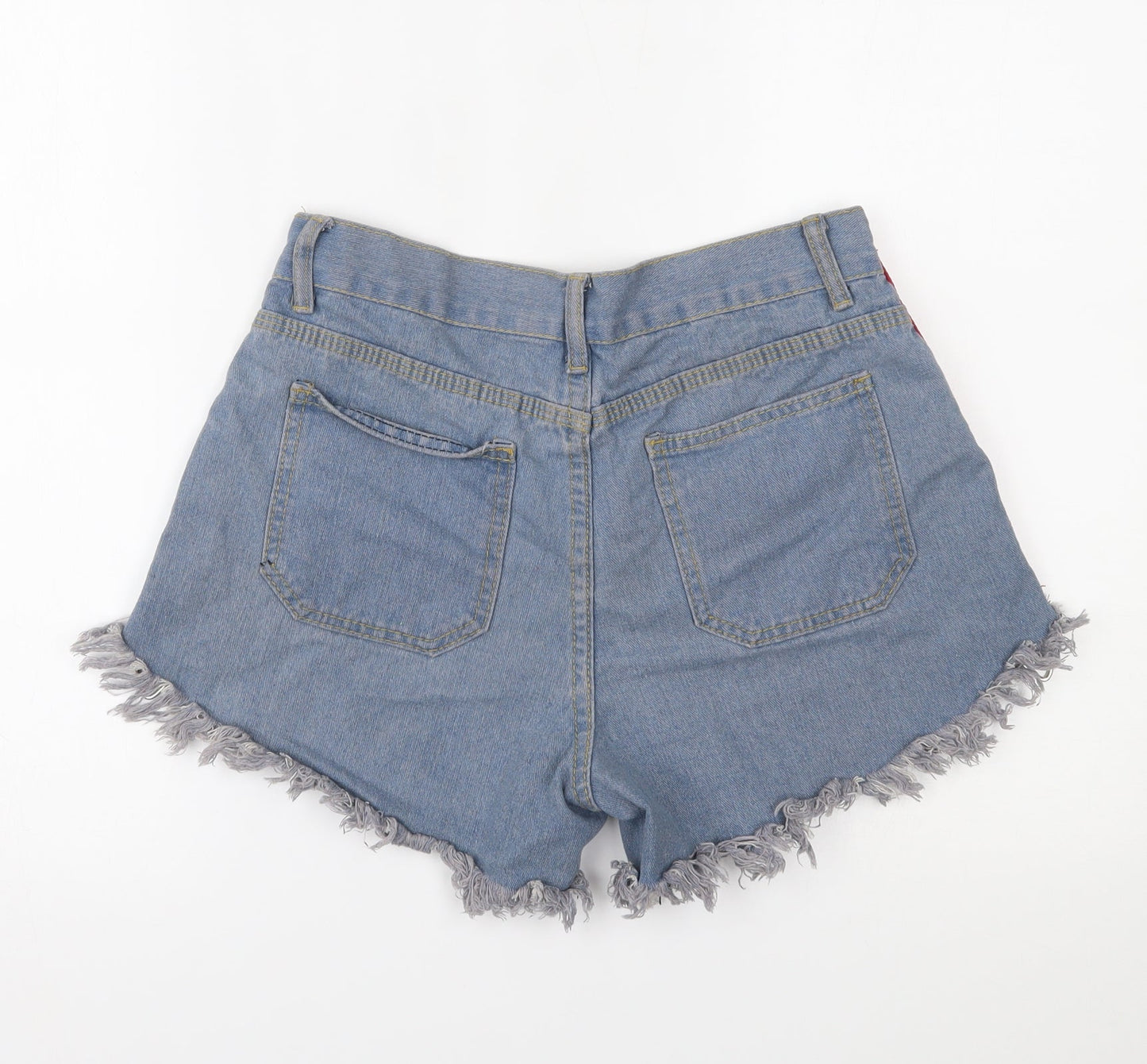 Womens UK Size M Preworn Regular Fit Cut-Off Shorts
