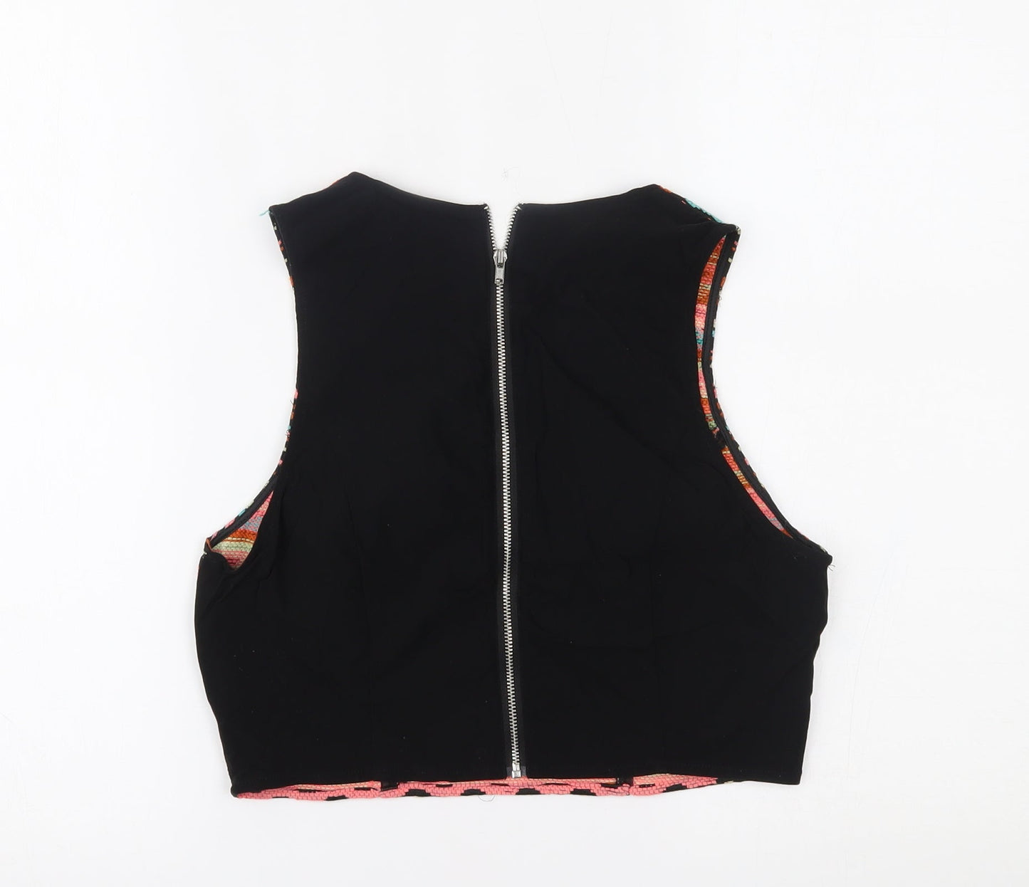 H&M Womens Multicoloured   Basic Tank Size 12