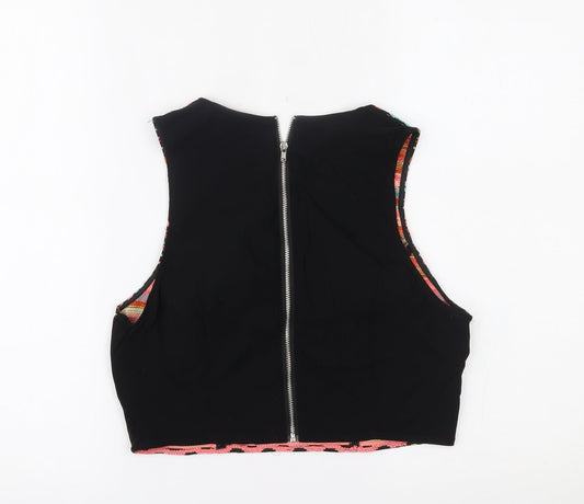 H&M Womens Multicoloured   Basic Tank Size 12