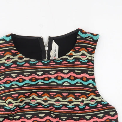 H&M Womens Multicoloured   Basic Tank Size 12