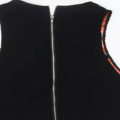 H&M Womens Multicoloured   Basic Tank Size 12