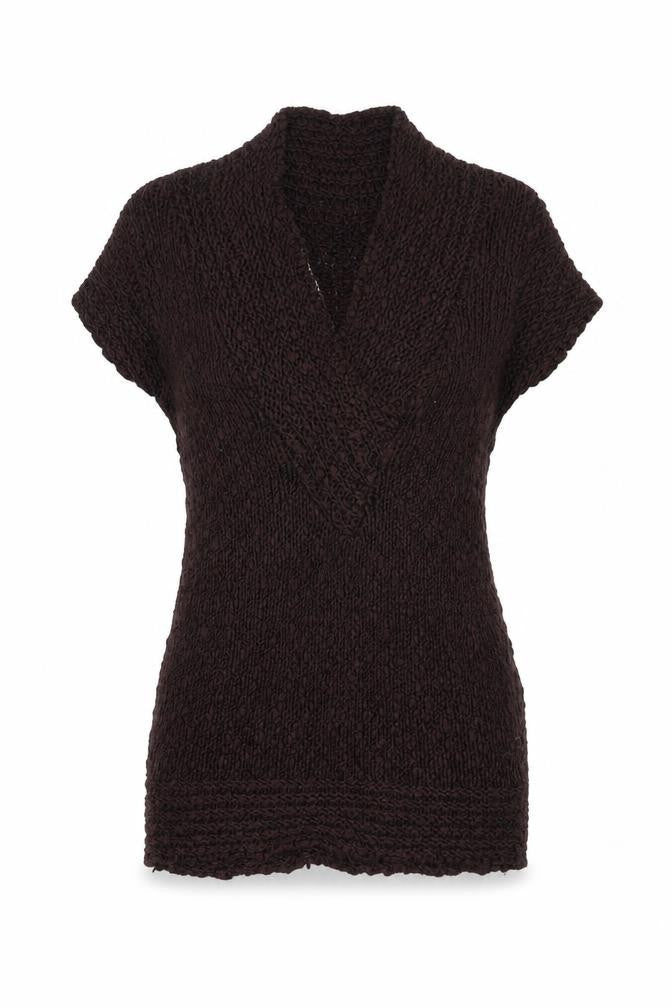 Womens UK Size One Size AX Paris Brown Pullover Jumper
