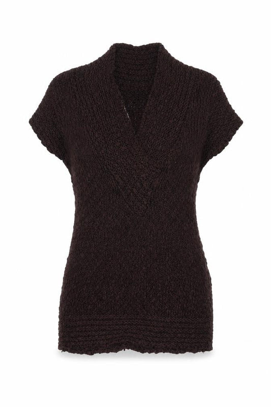 Womens UK Size One Size AX Paris Brown Pullover Jumper
