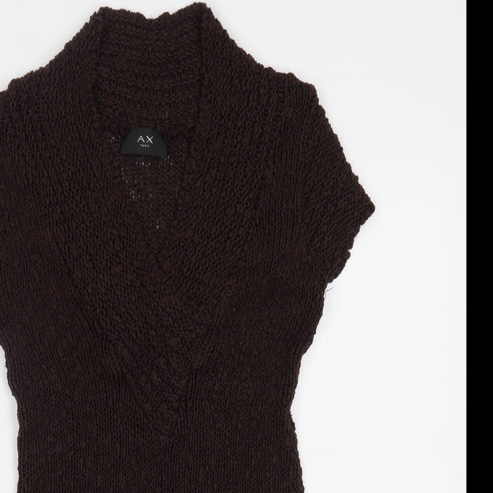 AX Paris Womens Brown   Pullover Jumper One Size