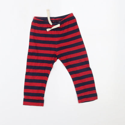 Gap Baby Red Striped   Pyjama Pants Size 18-24 Months