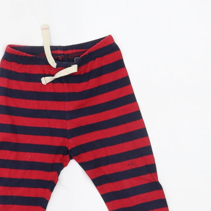 Gap Baby Red Striped   Pyjama Pants Size 18-24 Months