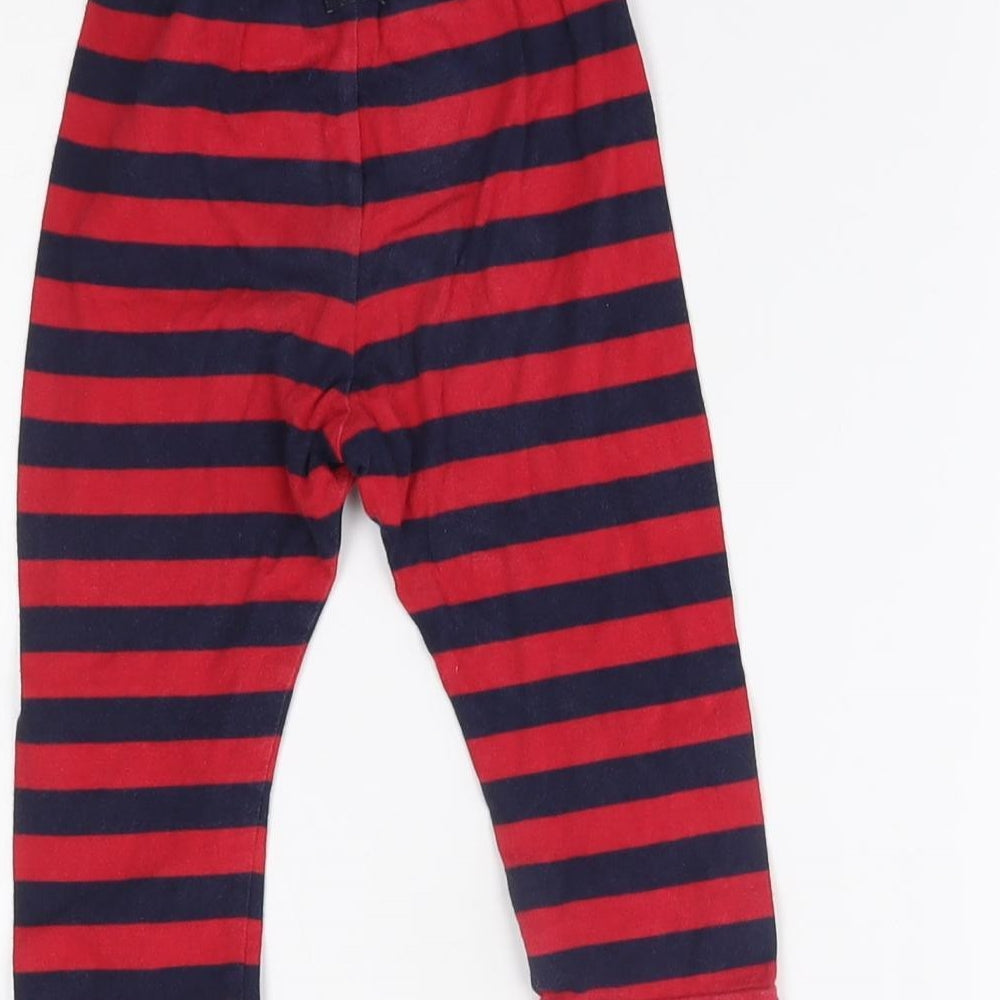 Gap Baby Red Striped   Pyjama Pants Size 18-24 Months