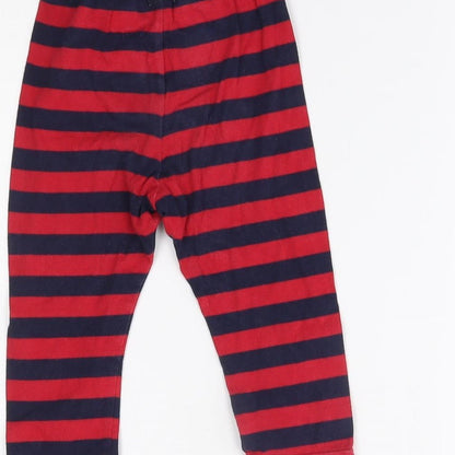 Gap Baby Red Striped   Pyjama Pants Size 18-24 Months