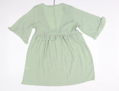 I SAW IT FIRST Womens Green   A-Line  Size 10