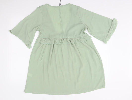 I SAW IT FIRST Womens Green   A-Line  Size 10