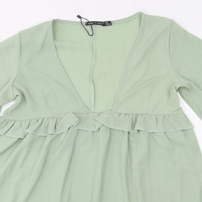 I SAW IT FIRST Womens Green   A-Line  Size 10