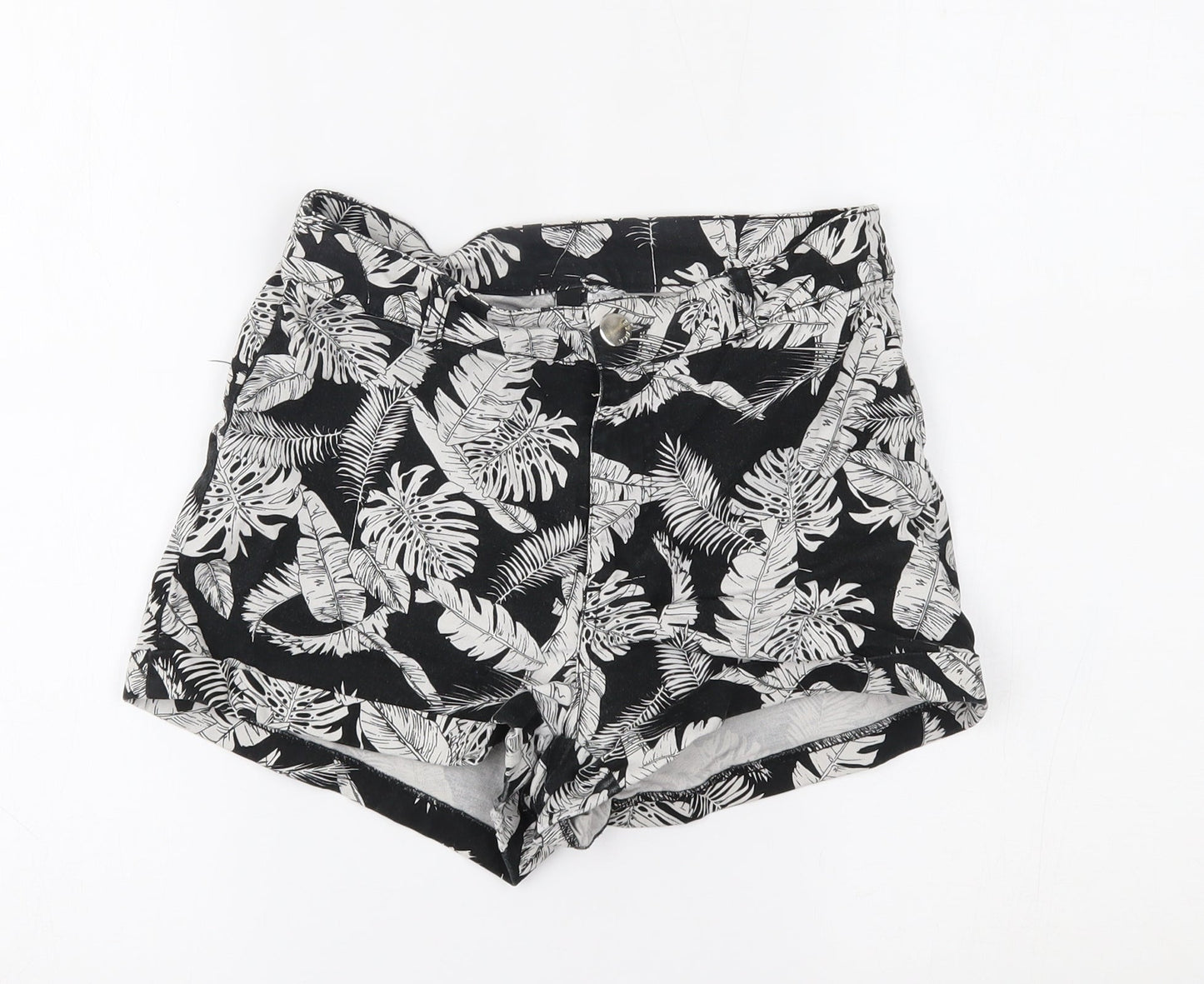 Womens UK Size 10 H&M Regular Fit Mom Shorts