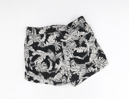 Womens UK Size 10 H&M Regular Fit Mom Shorts