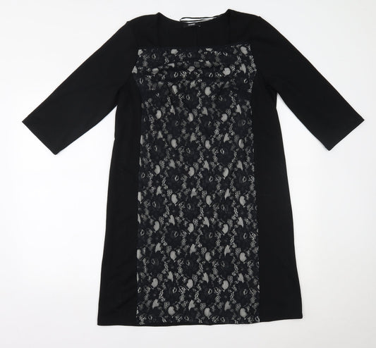 George Womens Black   A-Line  Size 14