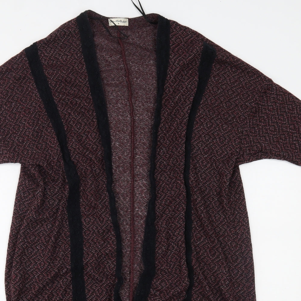 Womens UK Size 8 Miss Selfridge Red Cardigan Jumper