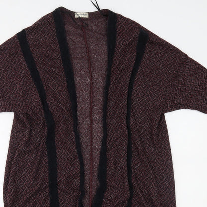 Womens UK Size 8 Miss Selfridge Red Cardigan Jumper
