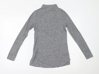 Womens UK Size 8 River Island Grey Pullover Jumper