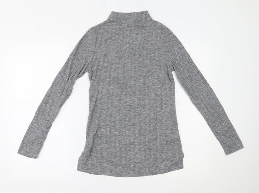 Womens UK Size 8 River Island Grey Pullover Jumper
