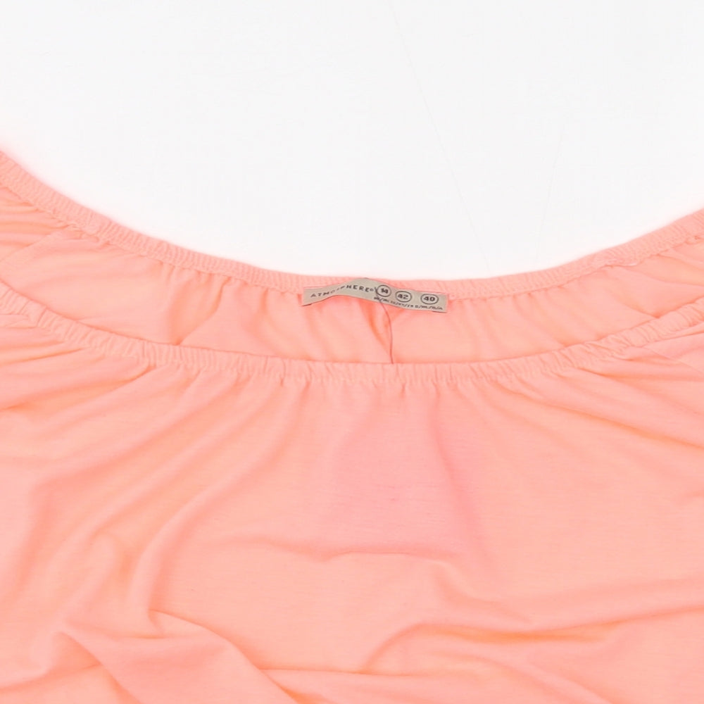 Womens UK Size 14 Atmosphere Pink Basic Blouse