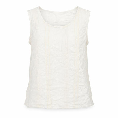 Womens UK Size One Size Preworn White Basic Blouse