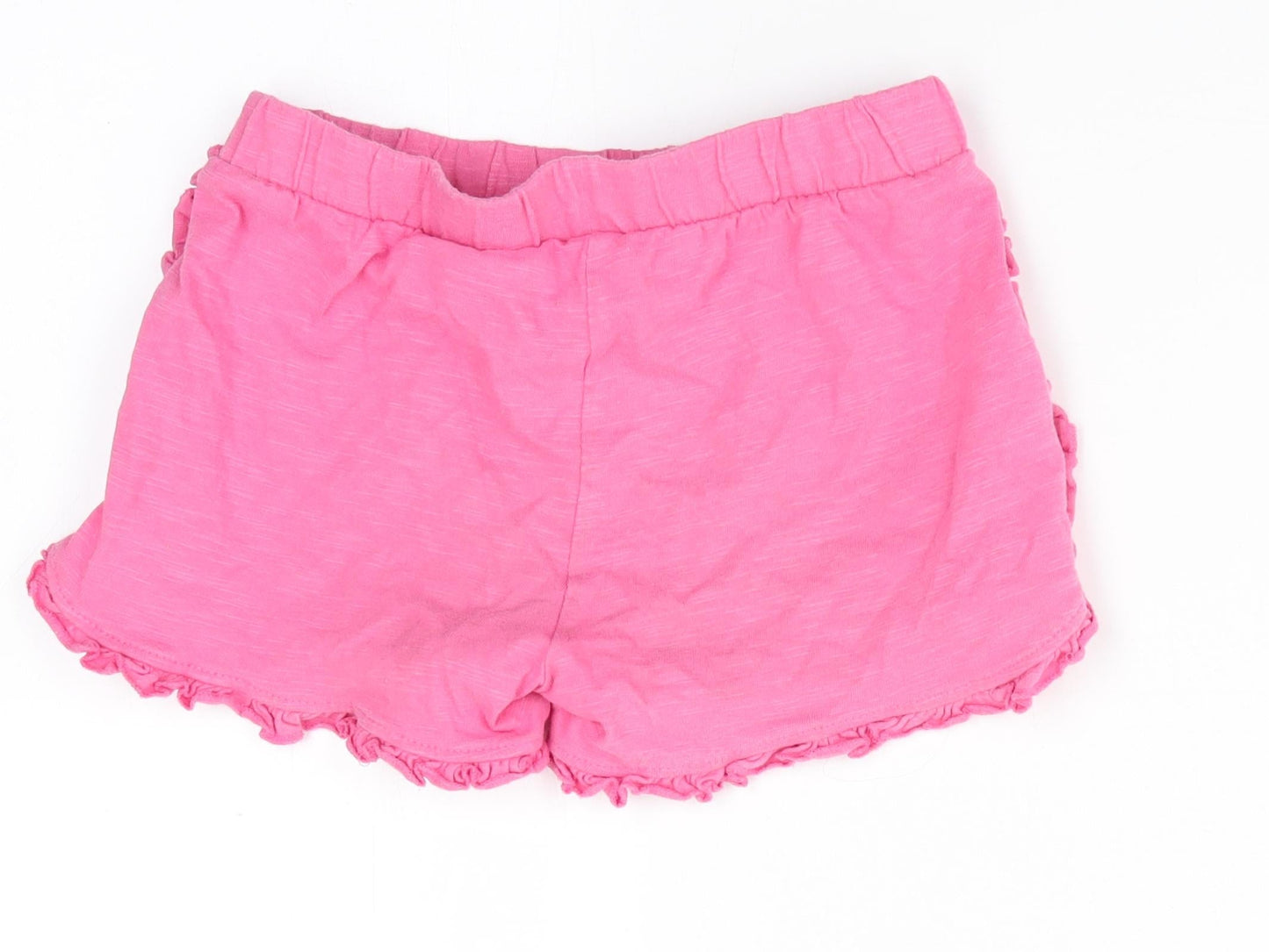 Florence and Fred Girls Pink   Paperbag Shorts Size 4-5 Years