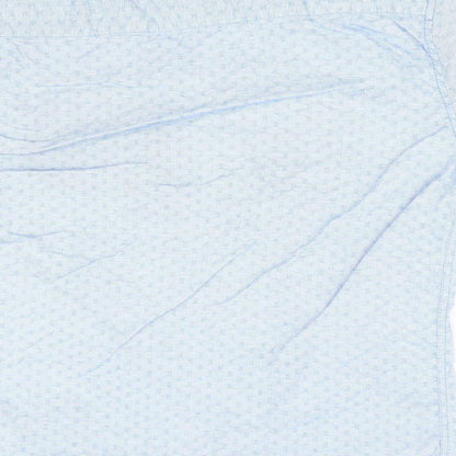 ACW 85 Mens Blue Striped   Button-Up Size M