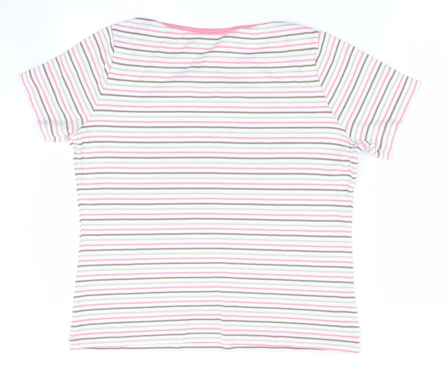 Womens UK Size M BM Casual Pink Tunic T-Shirt