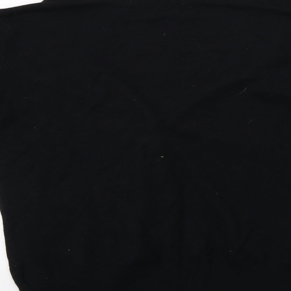 Womens UK Size 12 M&Co Black Cardigan Jumper