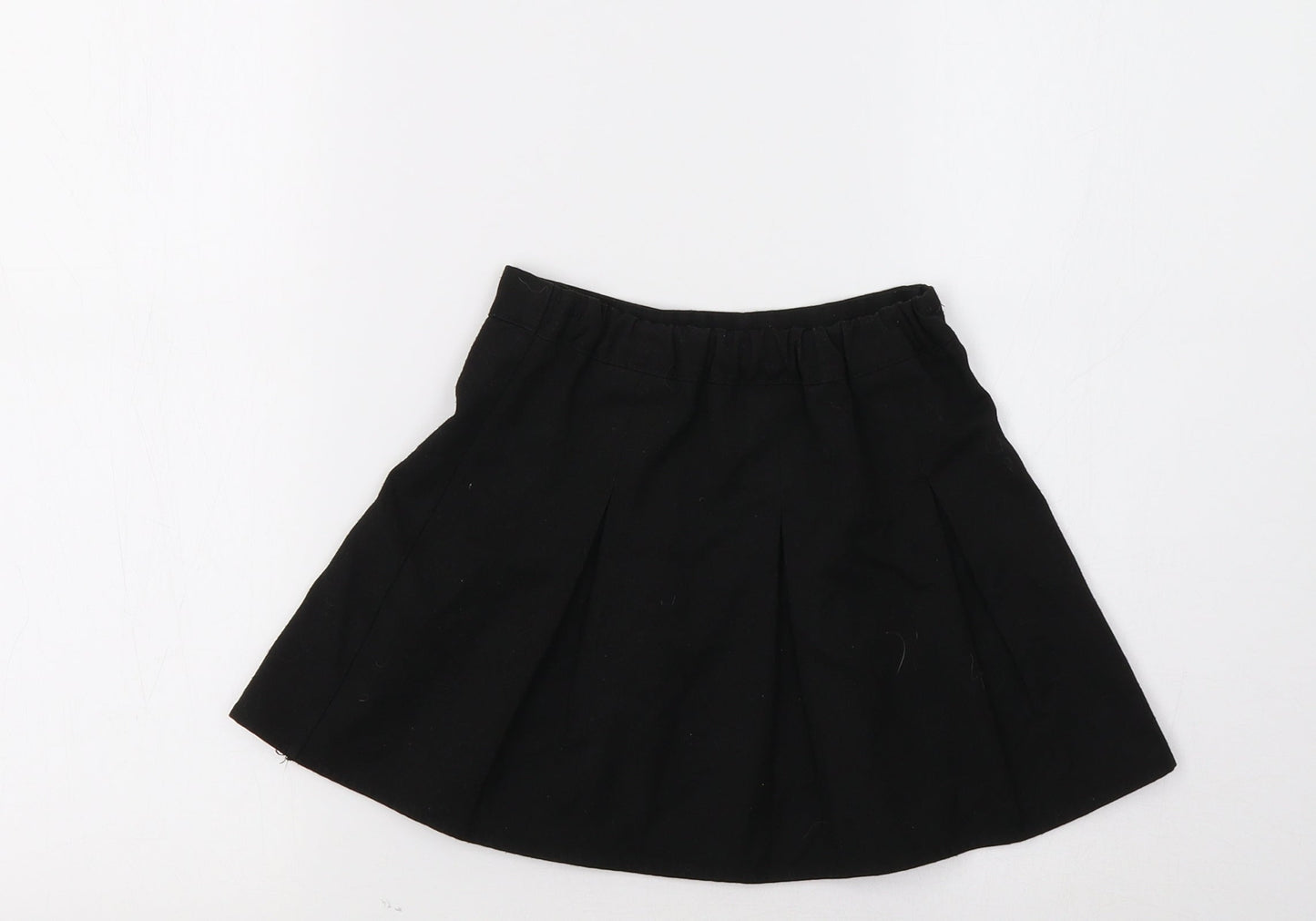 George Girls Black   Flare Skirt Size 3-4 Years