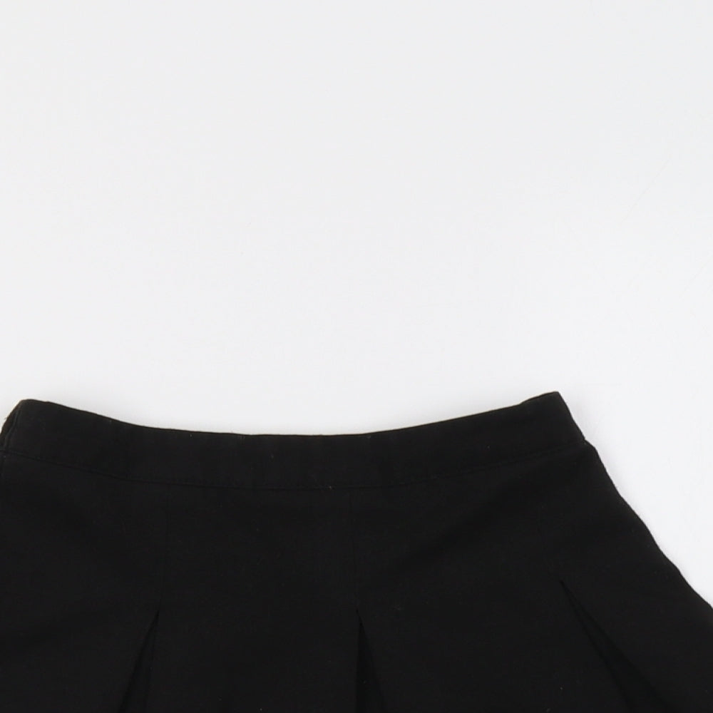 George Girls Black   Flare Skirt Size 3-4 Years