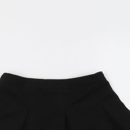 George Girls Black   Flare Skirt Size 3-4 Years