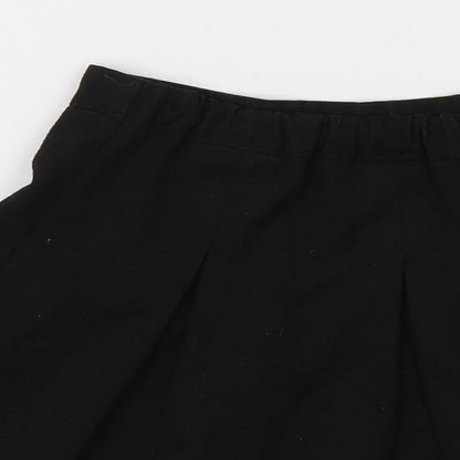 George Girls Black   Flare Skirt Size 3-4 Years