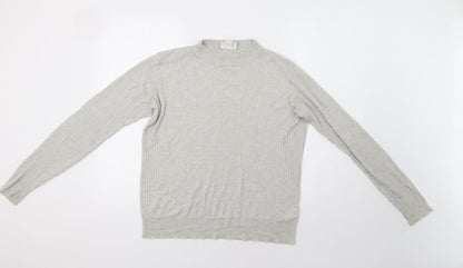 Womens UK Size L Monki Grey Pullover Jumper